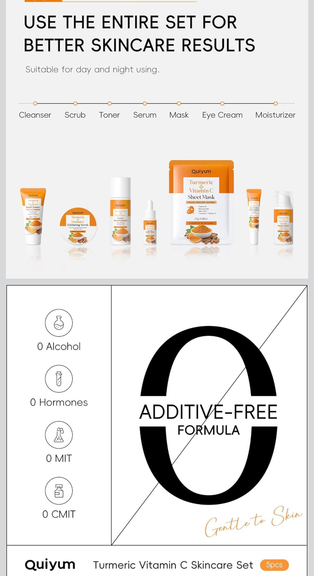 Turmeric + Vitamin C Complete Glow Skincare Set